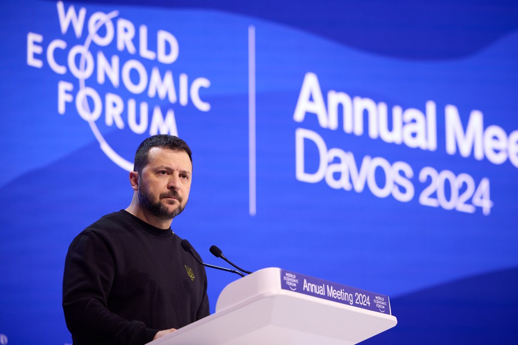 President Zelenskyy’s address at World Economic Forum in Davos President Zelenskyy’s address at World Economic Forum in Davos