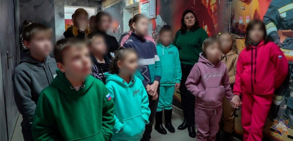 Russia deports children from Ukraine to Belarus for military training Russia deports children from Ukraine to Belarus for military training