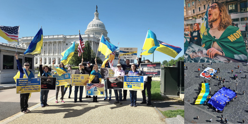 Global Ukrainian communities rally for Ukraine’s cause