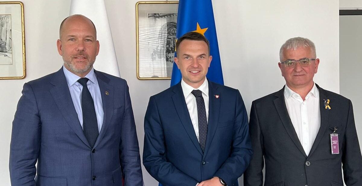 Президент СКУ зустрівся з Міністром у справах ЄС Польщі