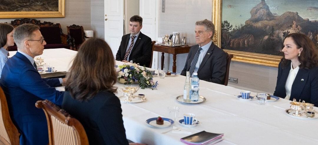 Товариство українців Фінляндії зустрілося з президентом Фінляндії