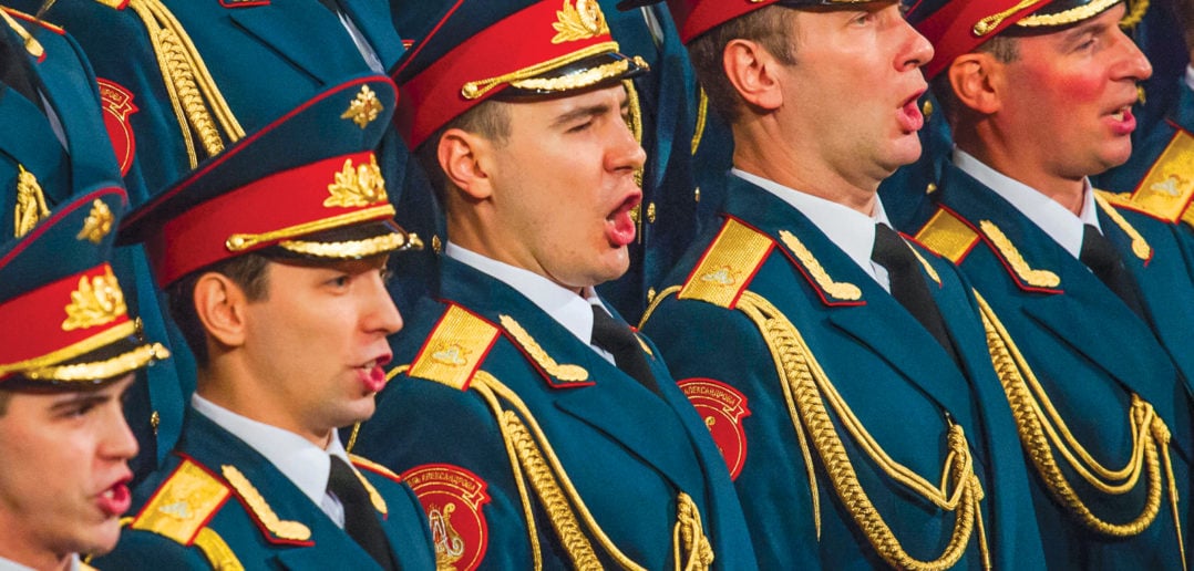Ukrainians in Türkiye protest against Russian military choir performances Ukrainians in Türkiye protest against Russian military choir performances