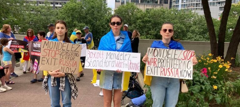 Chicago’s Ukrainians pressure corporations to exit Russian market
