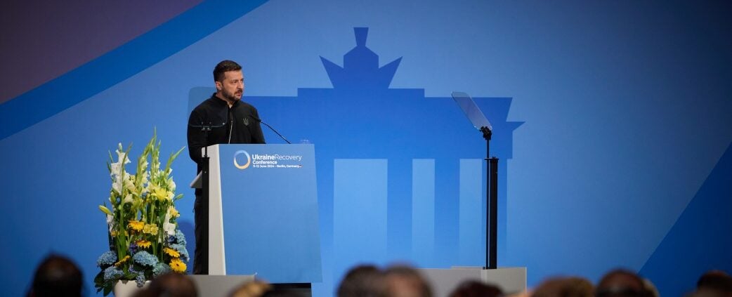 President Zelenskyy’s address at the Ukraine Recovery Conference 2024 President Zelenskyy’s address at the Ukraine Recovery Conference 2024