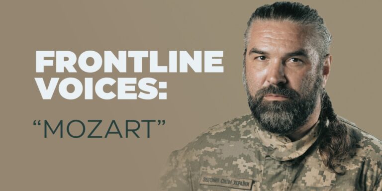 З театру на передову: інтервʼю з “Моцартом” для Frontline Voices