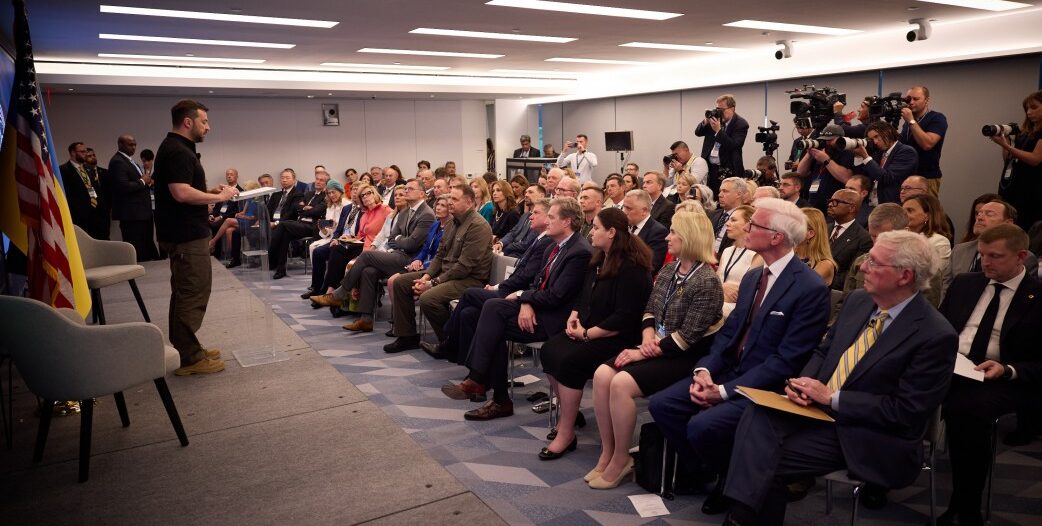 President Zelenskyy’s address at the Ronald Reagan Presidential Foundation and Institute President Zelenskyy’s address at the Ronald Reagan Presidential Foundation and Institute