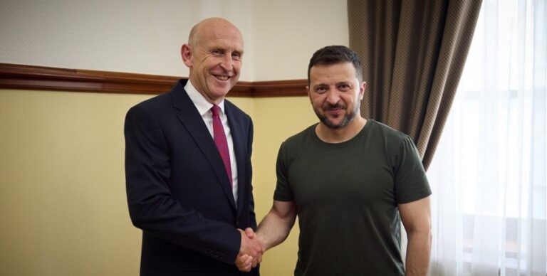 New UK Defense Secretary visits Odesa, pledges increased support for Ukraine