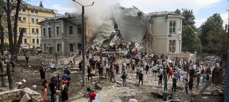 Russia attacks Ukraine’s largest children’s hospital