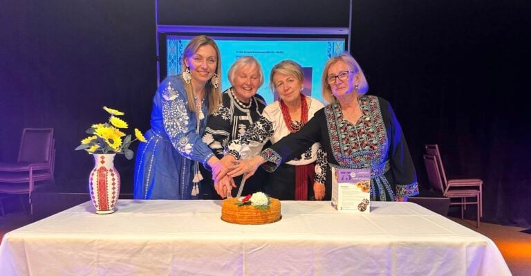 Ukrainian Women’s Association of Australia celebrates 75th anniversary