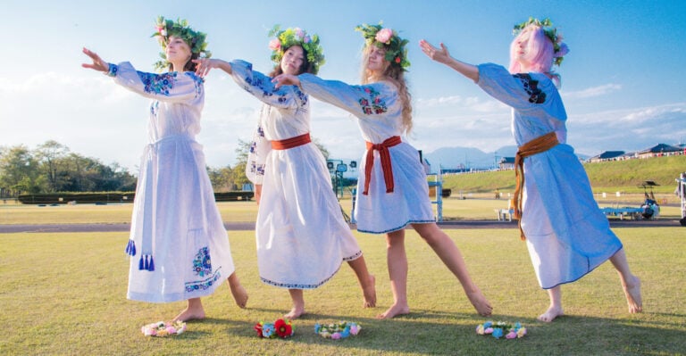 Various Ukrainian artwork features at international art show in Japan
