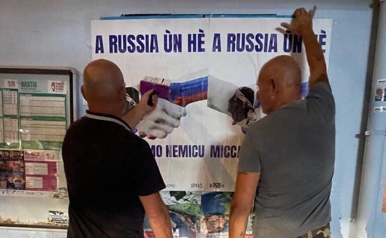Pro-Putin propaganda spreads in Europe: posters sighted in France Pro-Putin propaganda spreads in Europe: posters sighted in France