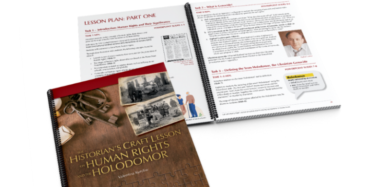 Holodomor book available for free download to encourage educators worldwide