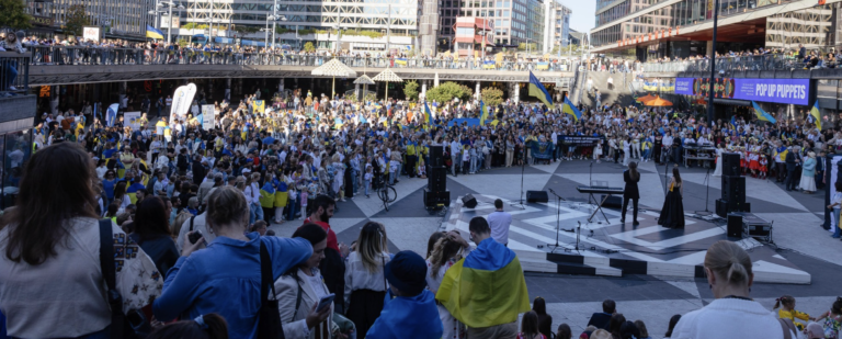 Foro de Ucrania Nórdica: Reunimos a más de 13 mil personas para acciones en 2024
