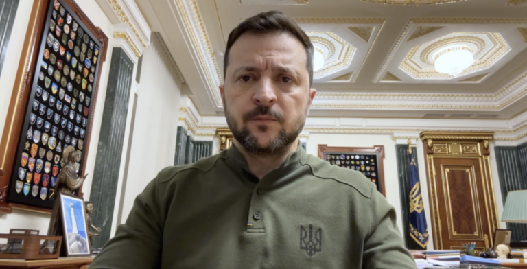 Президент Зеленський: Війну принесли з Росії, і саме в Росію треба війну виштовхувати