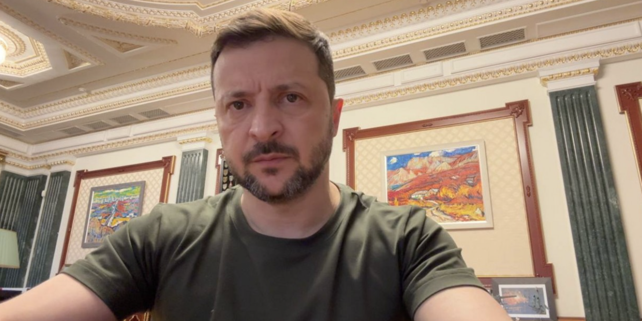 Президент Зеленський: Світ досі не отримав відповіді від Росії щодо пропозицій припинити вогонь