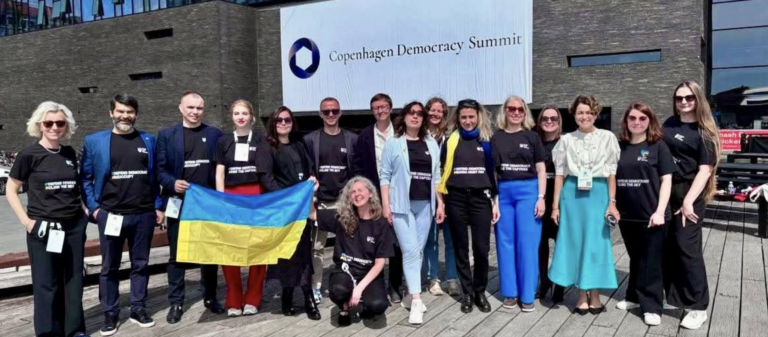 Ukrainians bring powerful message on war and democracy to Copenhagen Summit