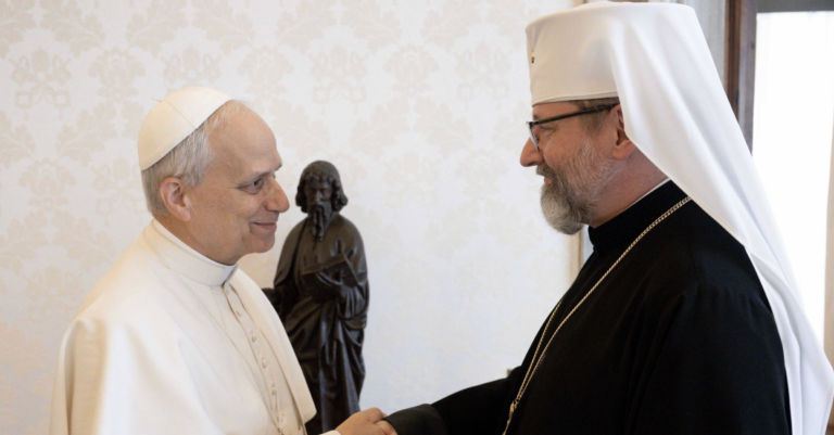 Major Archbishop Sviatoslav of Ukrainian Greek Catholic Church invites newly elected Pope to visit Ukraine