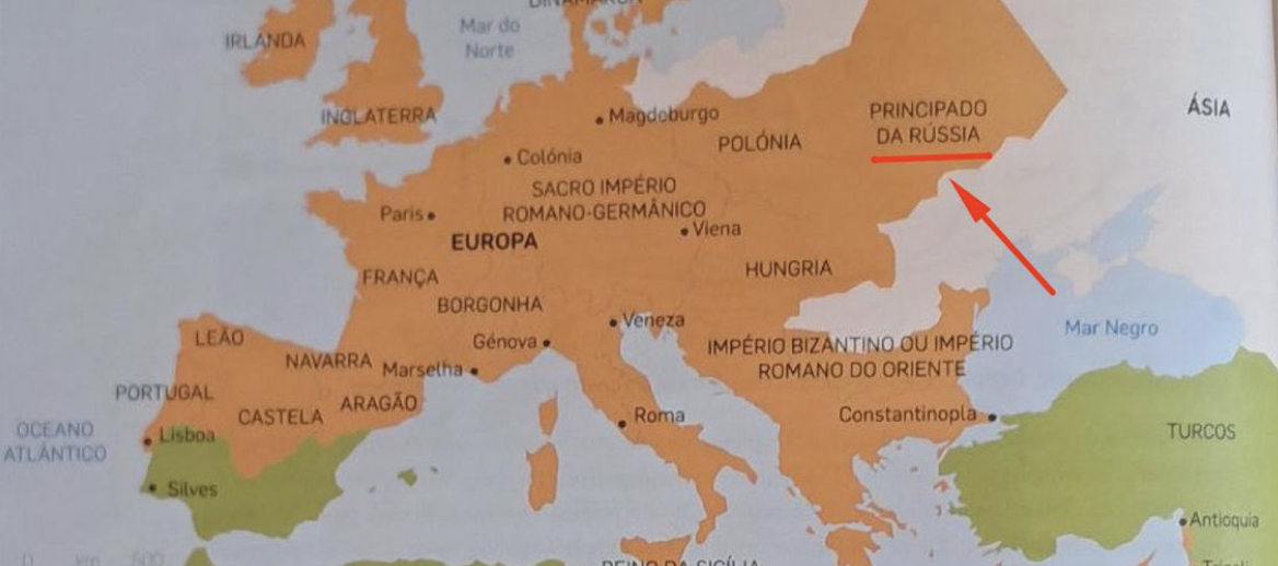Українці Португалії вимагають виправити підручник, де Крим — російський