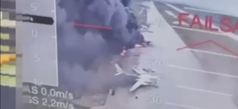 Ukraine destroys 40 Russian strategic bombers in audacious ‘Spider Web’ drone operation