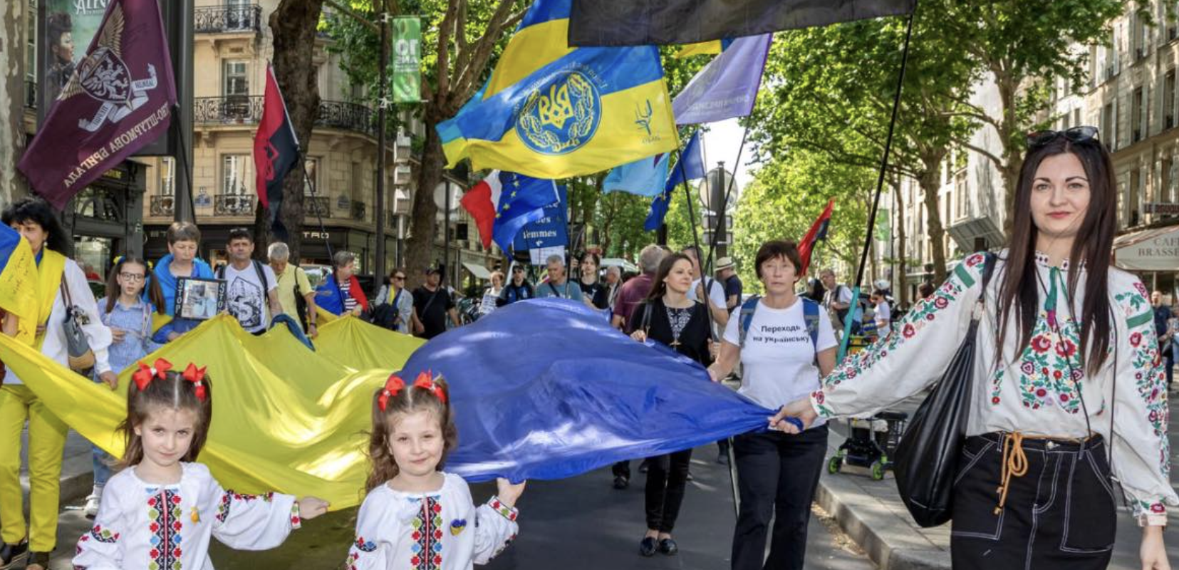 #StandWithUkrainianChildren: українські громади у світі вийшли на акції