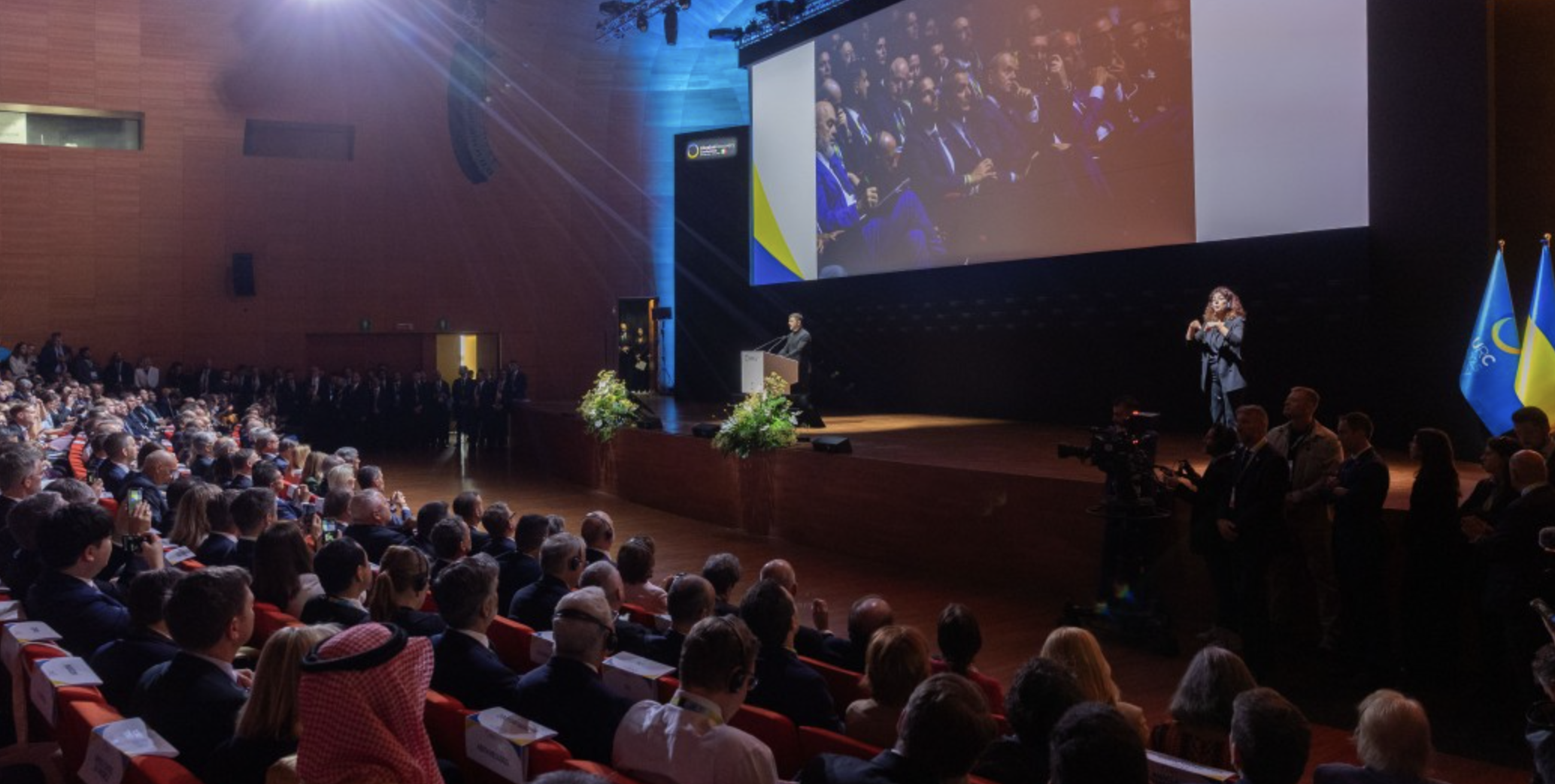 UWC represents global Ukrainian community at Ukraine Recovery Conference