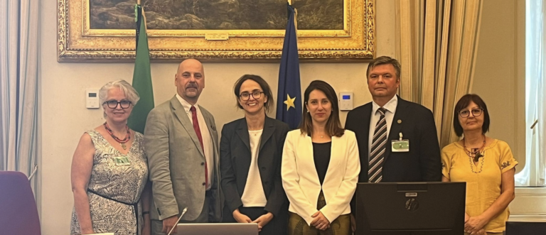 UWC delegation addresses vital Italian parliament committee