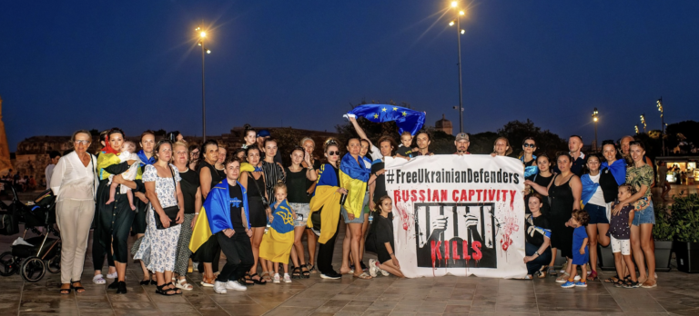 Malta conmemora a los prisioneros ucranianos asesinados en Olenivka