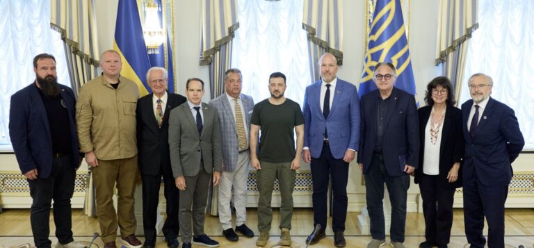 UWC delegation meets with President Zelenskyy in Kyiv