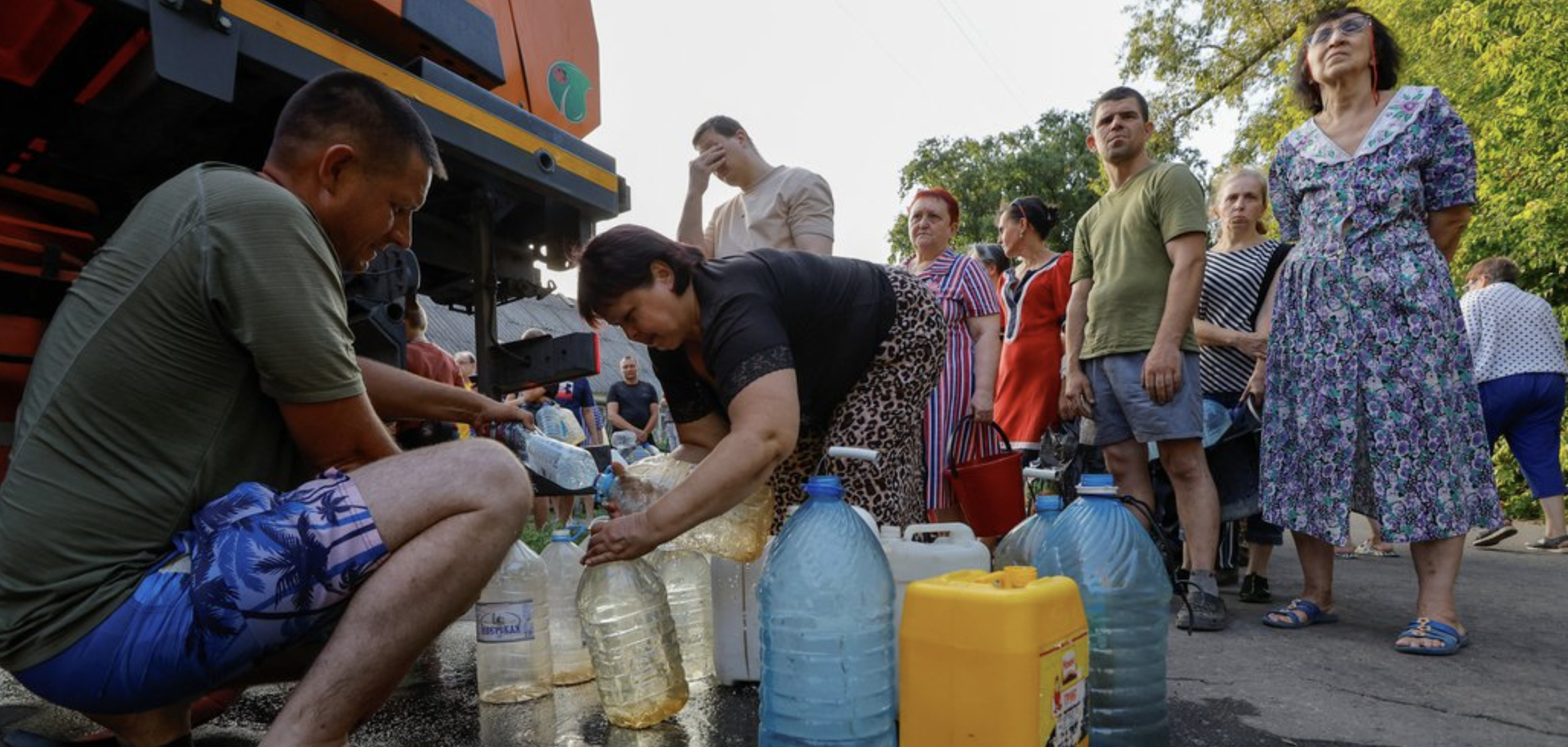 Critical water shortage in Russian-occupied Donetsk region worsens
