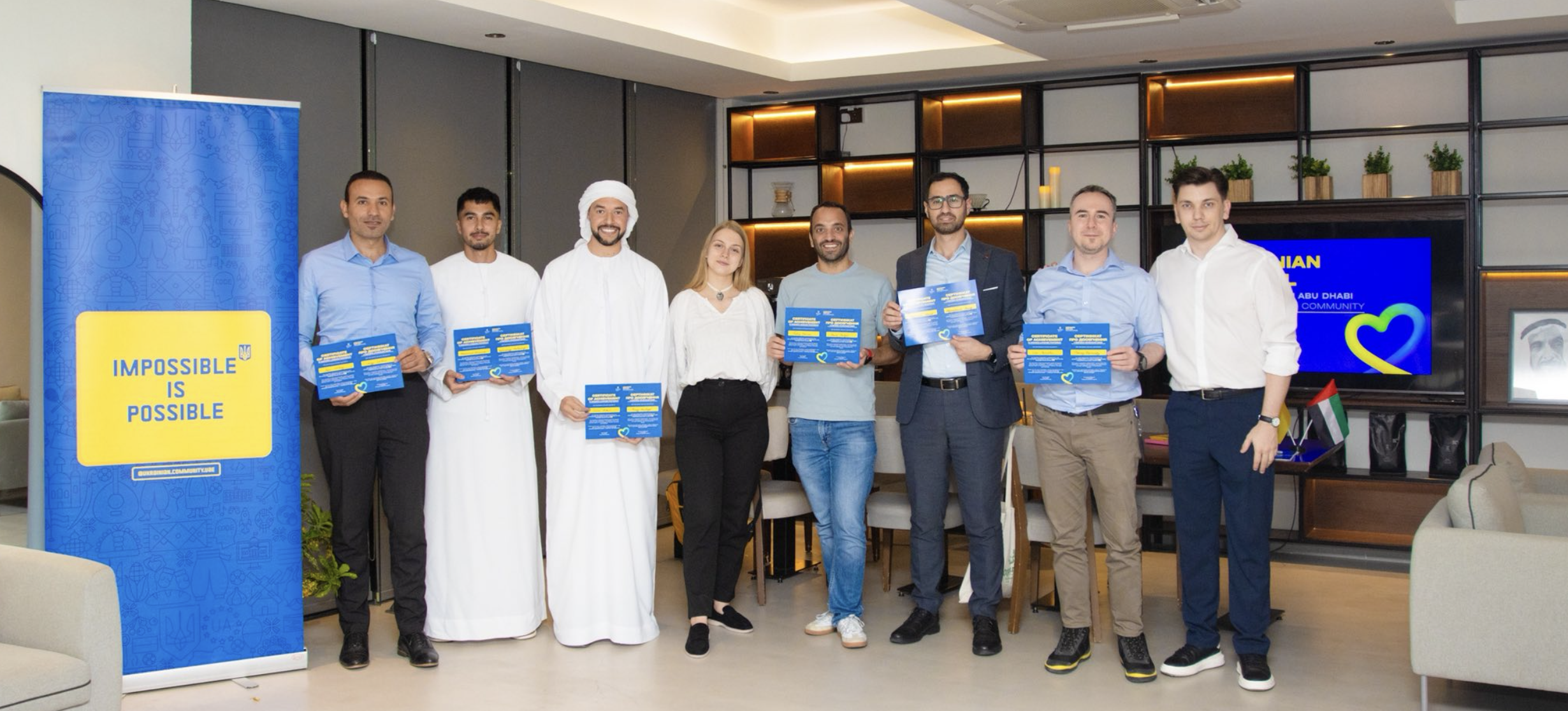 Ukrainian language blossoms in the Gulf: first free course in Abu Dhabi completed, new sessions planned