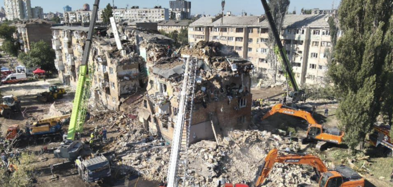 EU summons Russian envoy after deadly attack on Kyiv, 19 killed