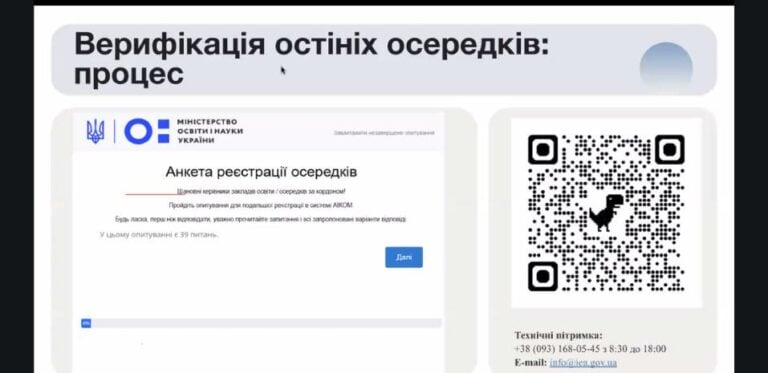 Як буде проходити верифікація освітніх осередків за кордоном