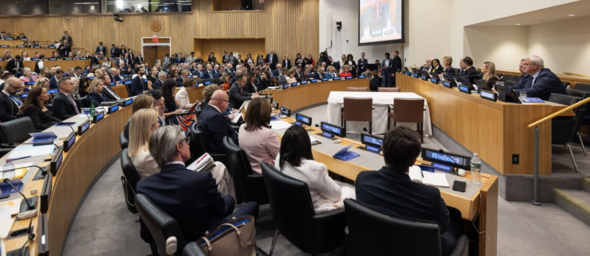 UWC president attends UN General Assembly session on repatriation of Ukrainian children