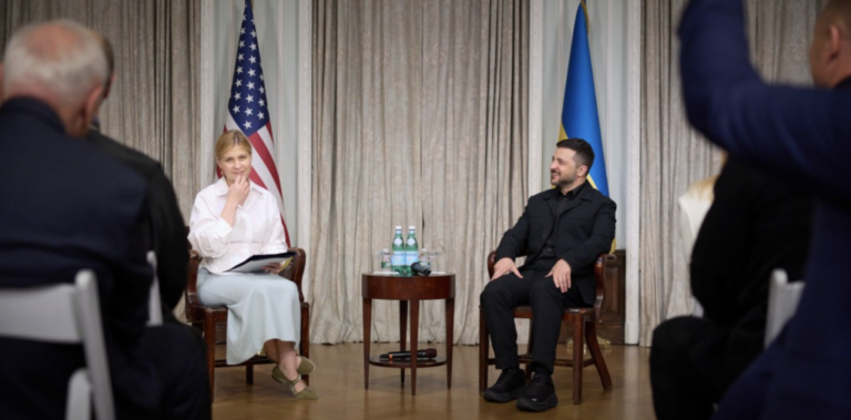 Президент України й Перша леді зустрілися з українською громадою в США