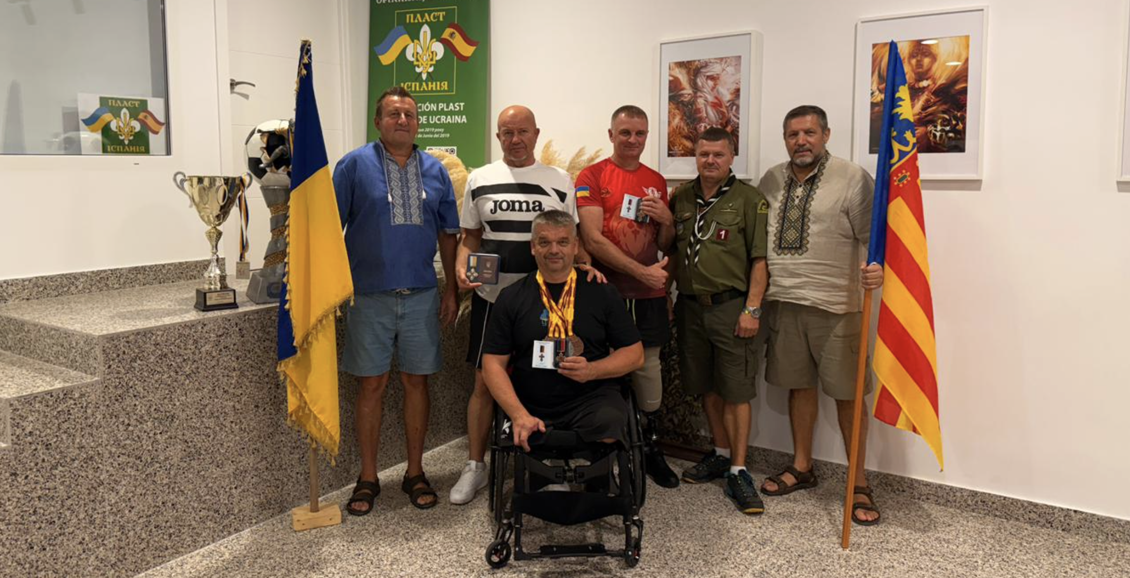 Ukrainian veterans honored at Strong Spirit’s Games in Madrid, take home medals