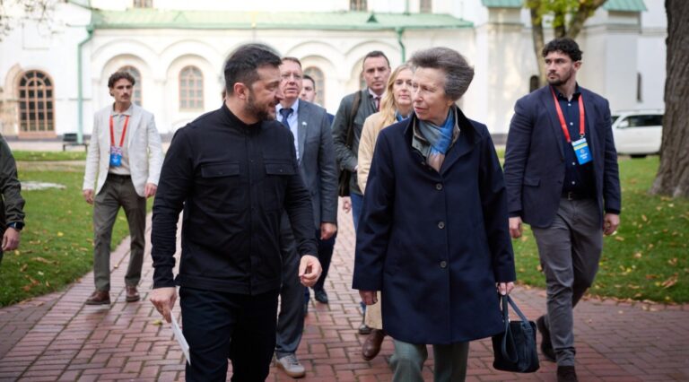 AUGB welcomes Princess Anne’s historic visit to Ukraine