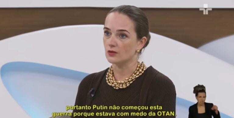 Матвійчук виступила на найвпливовішому токшоу Бразилії, розповіла про війну в Україні