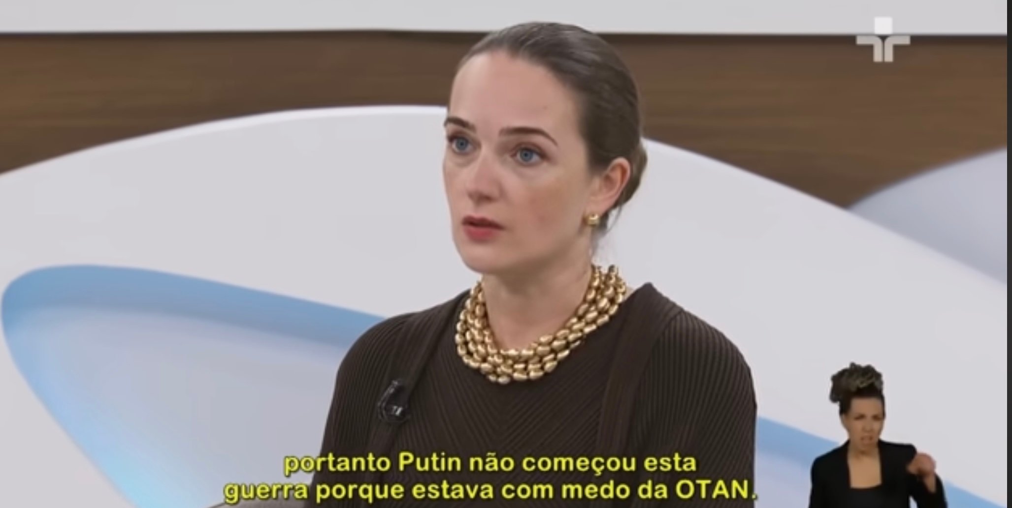 Матвійчук виступила на найвпливовішому токшоу Бразилії, розповіла про війну в Україні