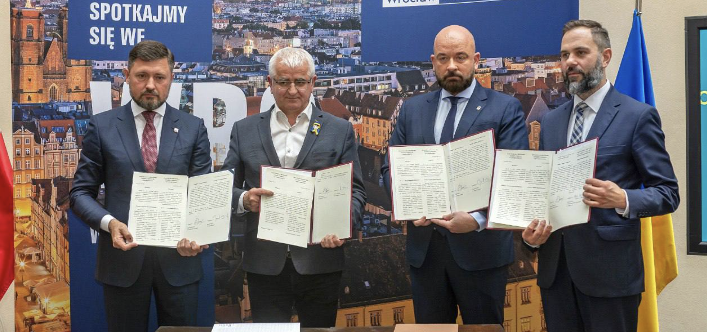 Мирослав Скірка, лідери Вроцлава й Маріуполя підписали Декларацію справедливості