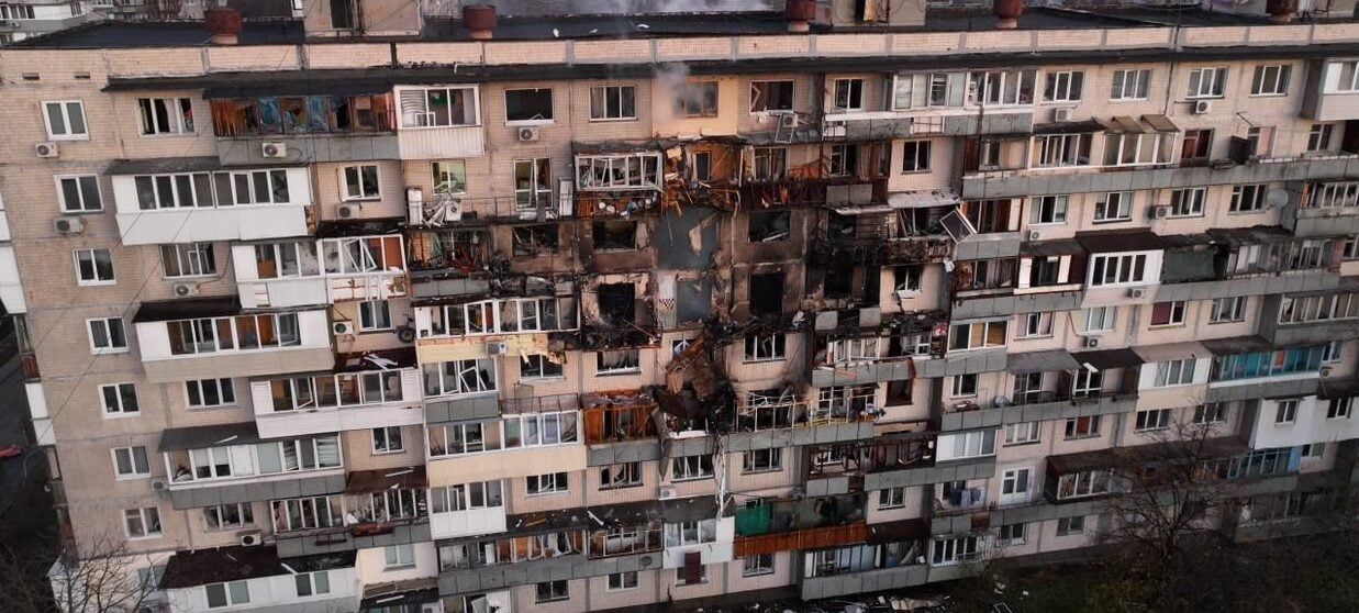 Massive overnight Russian assault on Kyiv leaves six dead, dozens wounded