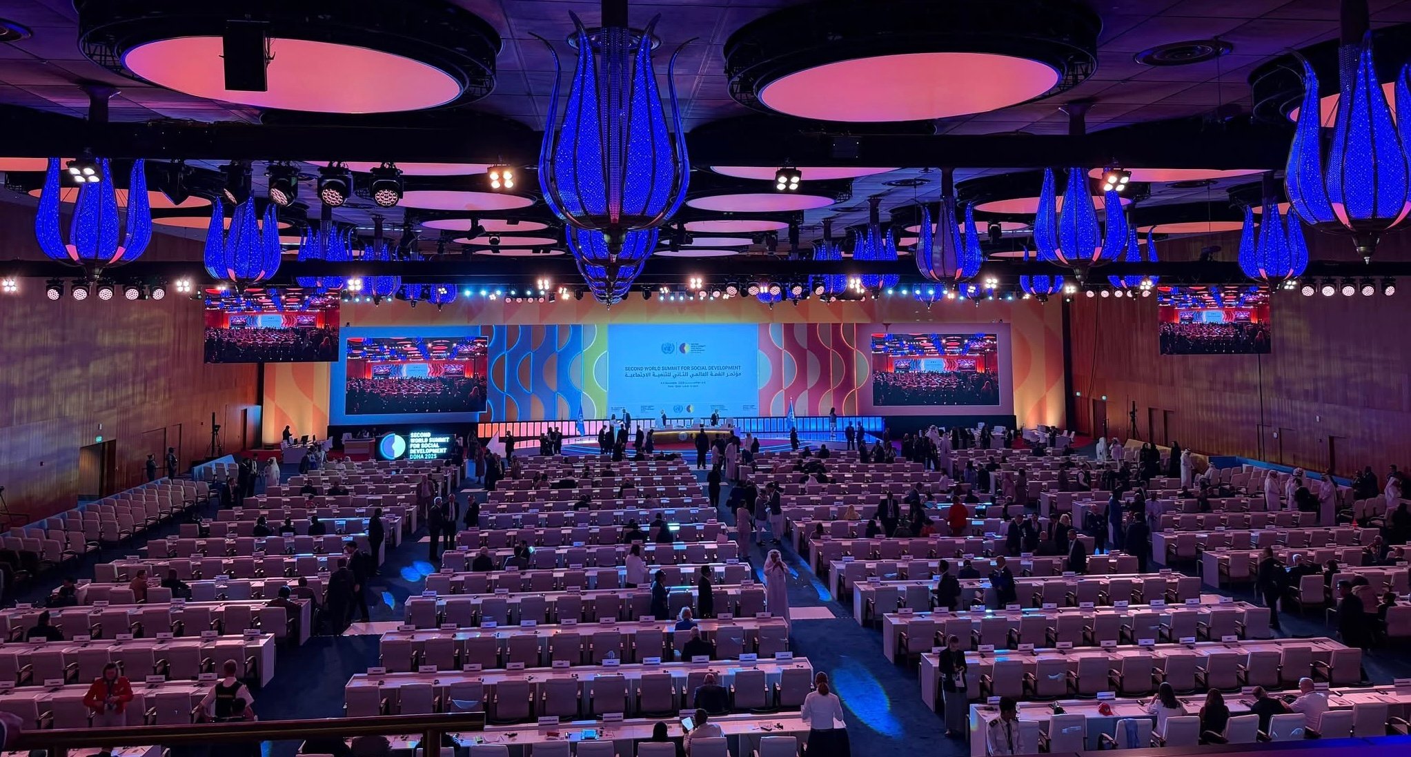 WFUWO joins UN’s global social development summit in Doha