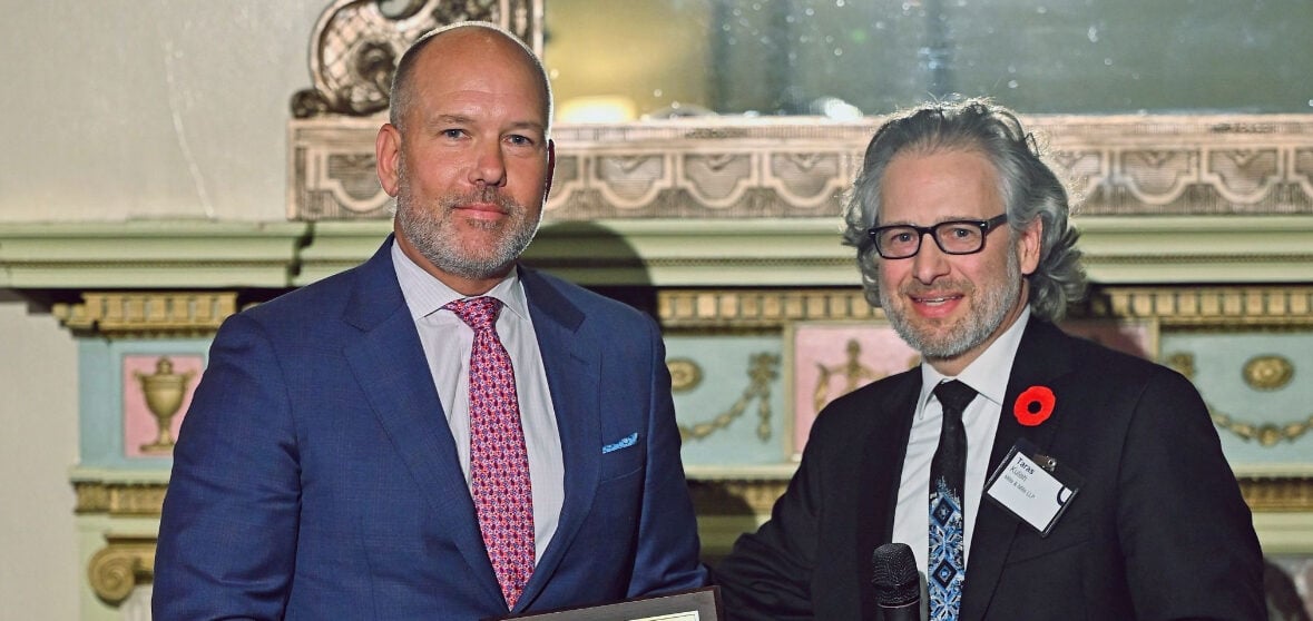 UWC President receives award from Ukrainian Canadian Bar Association