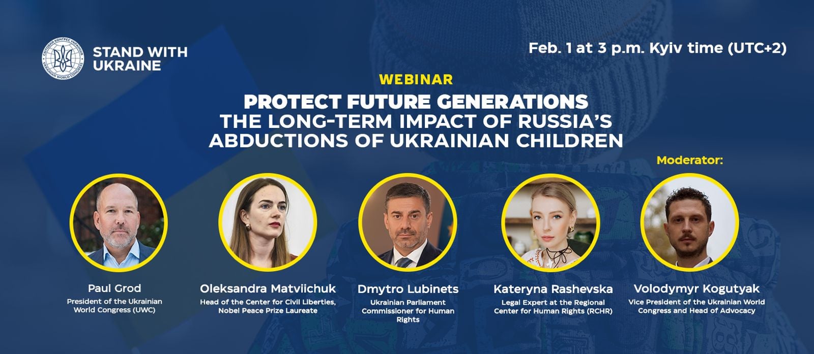 UWC to convene global webinar on lasting consequences of Russia’s abduction of Ukrainian children