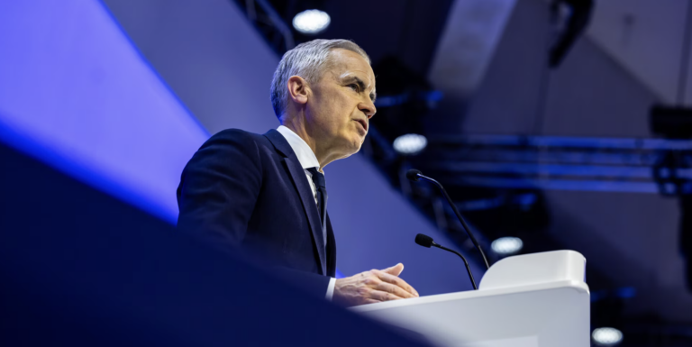 Canada’s prime minister in Davos says world must stop pretending
