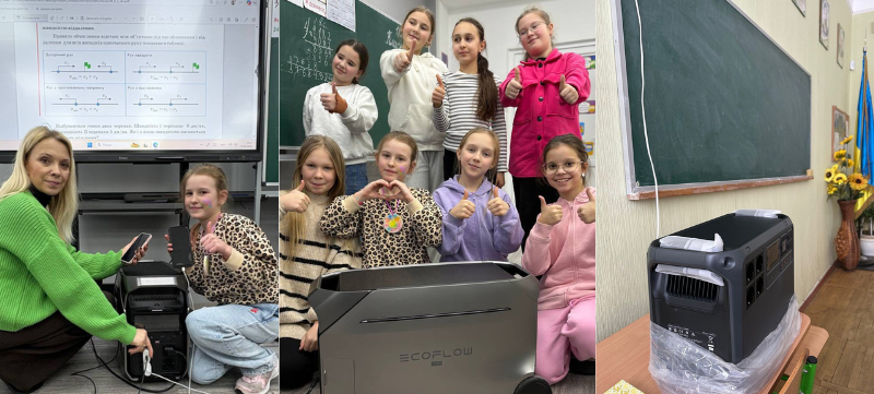 Over 60 Ukrainian schools receive energy aid through UWC IECC initiative