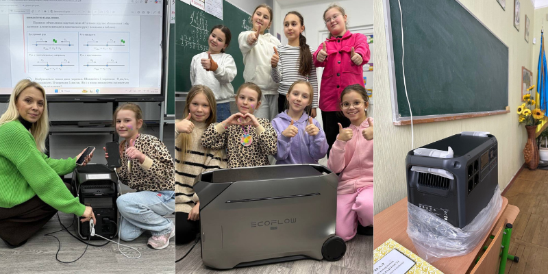 Over 60 Ukrainian schools receive energy aid through UWC IECC initiative