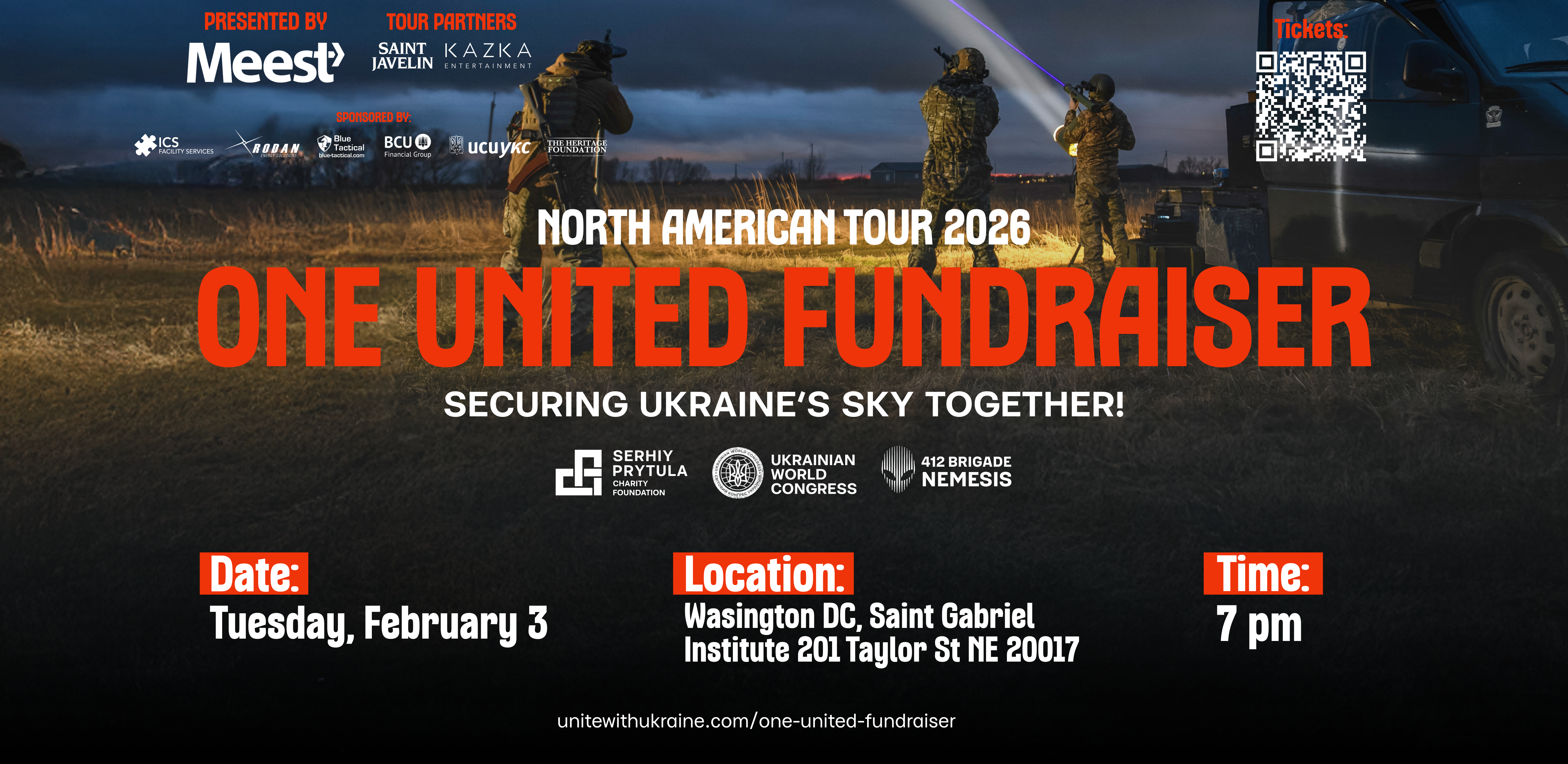 One United Fundraiser in Chicago and Washington: Come support Ukraine