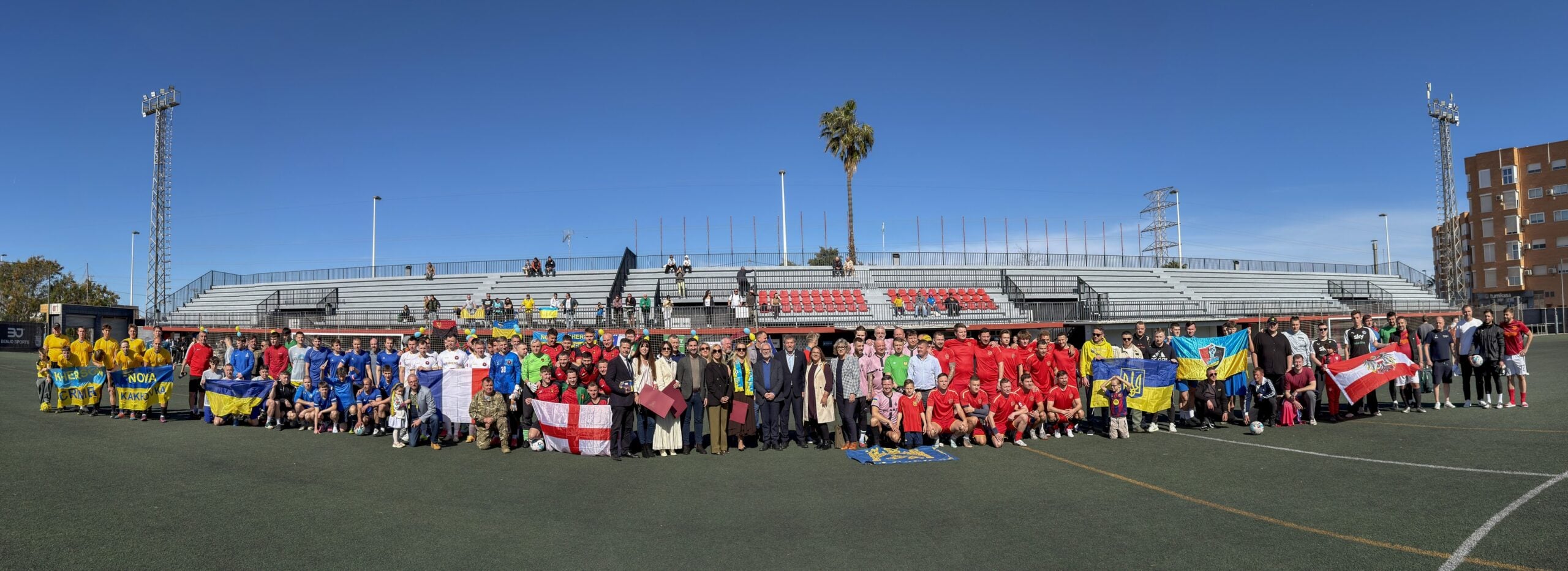 More than a game: Ukrainians unite on a Valencia soccer field