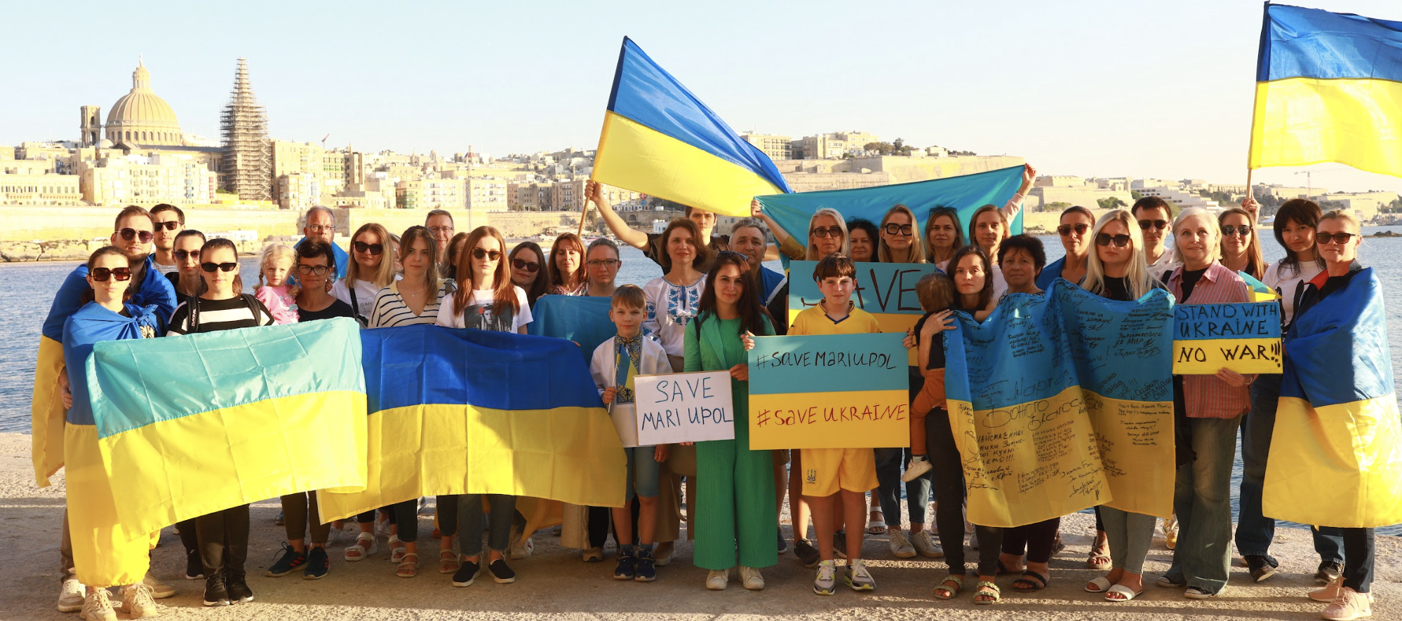 Big steps by small Malta and its Ukrainian community