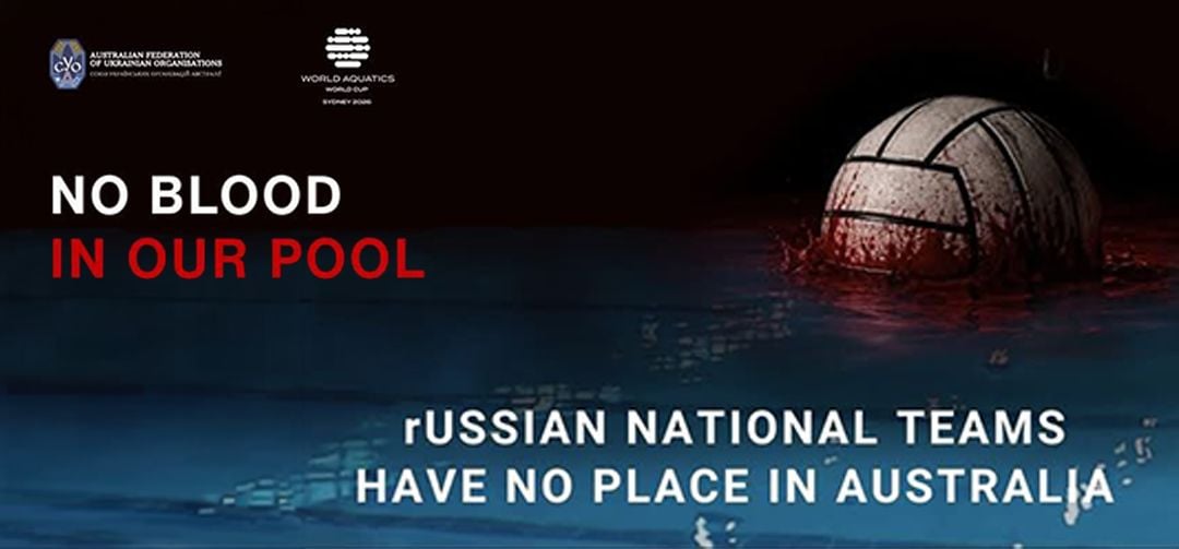No blood in our pool: Ukrainians in Australia push back against Russia’s return to sport